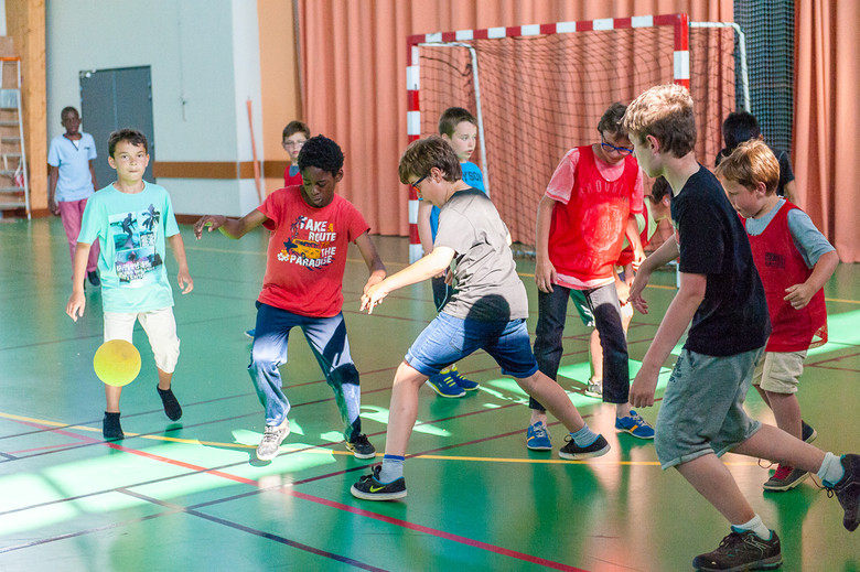 Activités sportives à la halle