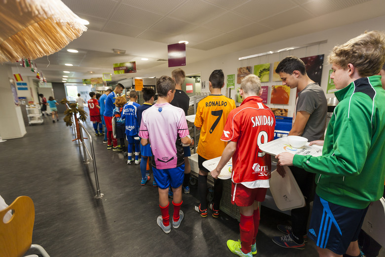 Le self du Centre sportif à Troyes