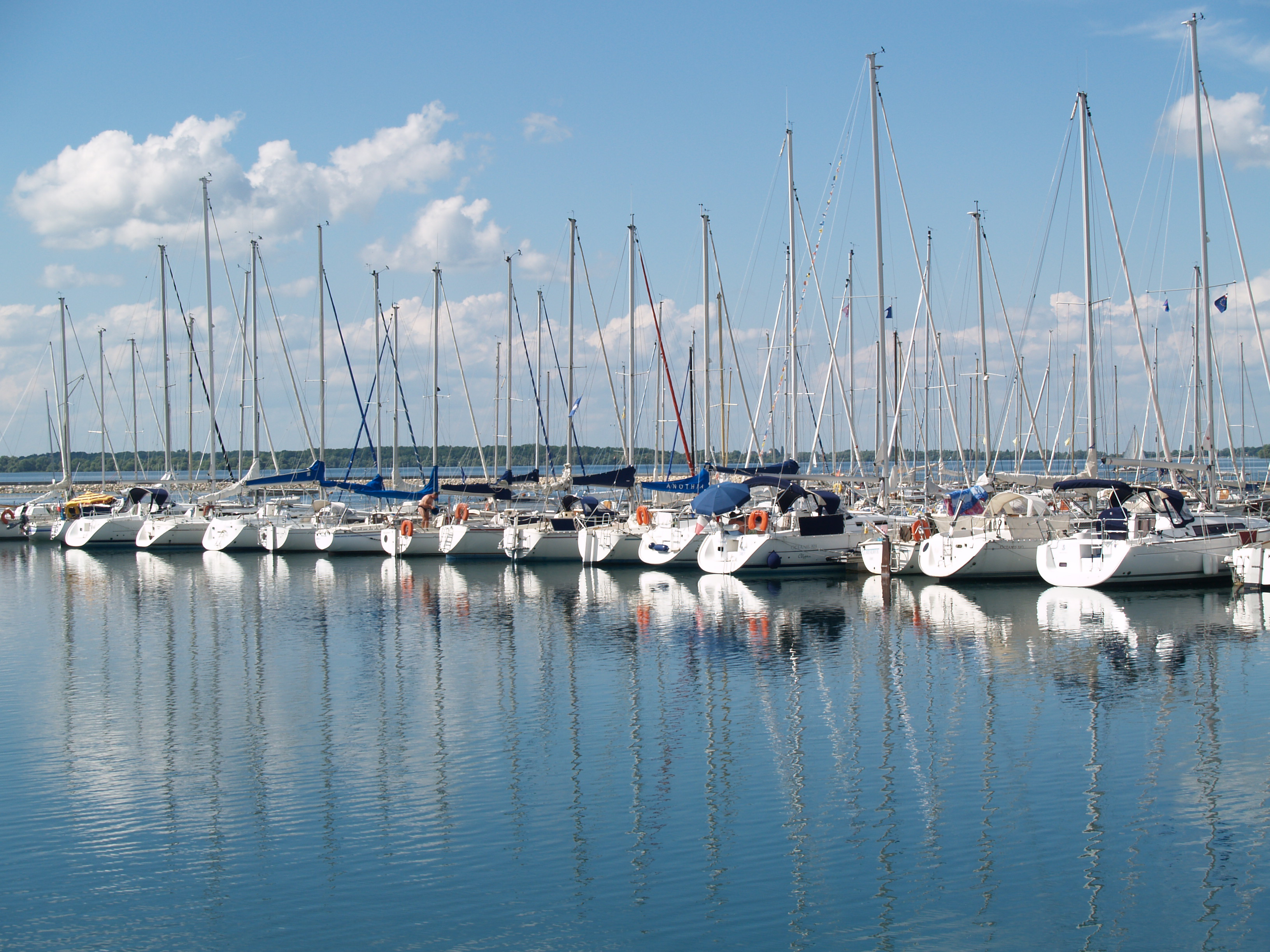 Le port de Mesnil Centre Sportif de l'Aube